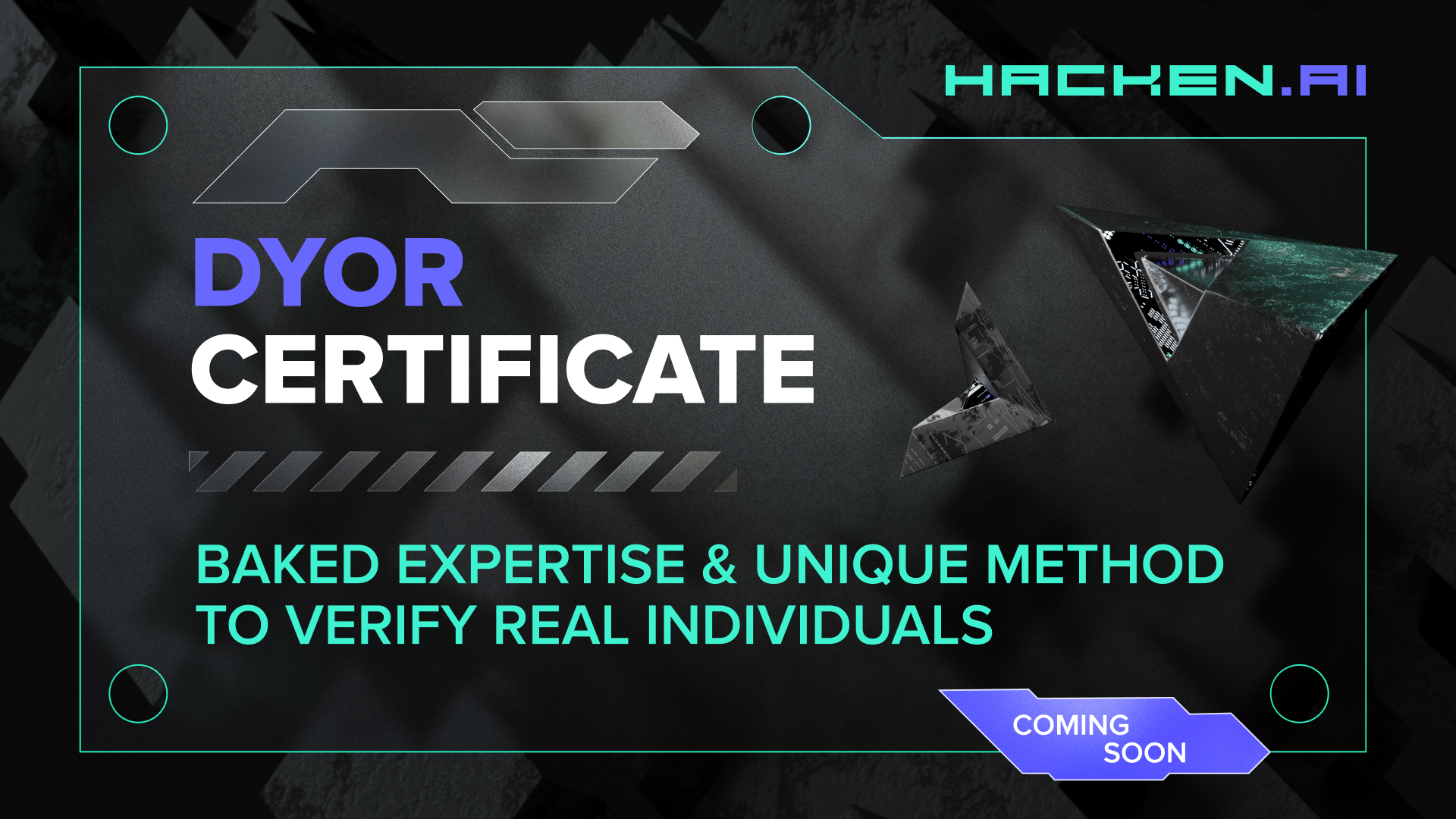 Elevate Your Web3 Status with the Upcoming DYOR Certificate